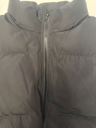 Chaleco acolchado corto con cremallera talla XS