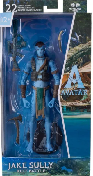 Figura Jake Sully McFarlane Avatar Reef Battle