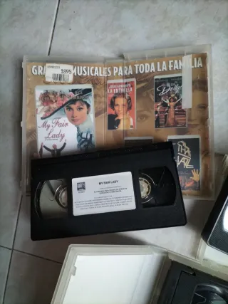 Lote 3 Cintas VHS: My Fair Lady, Fantasma de la Óp