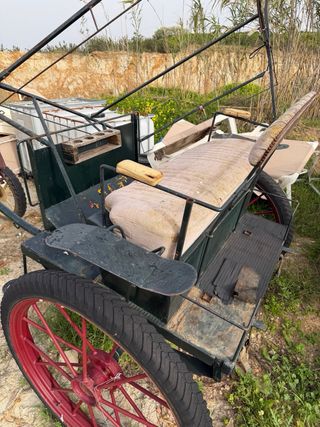 Carro de caballos antiguo