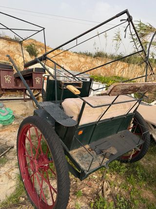 Carro de caballos antiguo