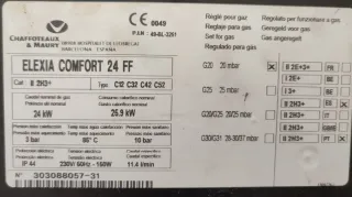 Válvula Seguridad Chaffoteaux Elexia Comfort 24FF