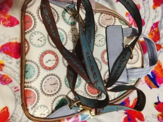 Mochila pequeña mujer beige