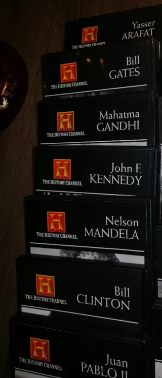 18 DVDs Biografías Historia - 3€ c/u