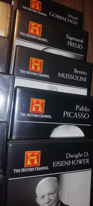 18 DVDs Biografías Historia - 3€ c/u