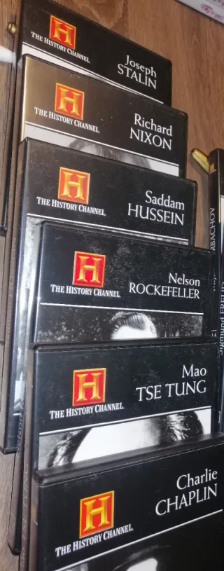 18 DVDs Biografías Historia - 3€ c/u