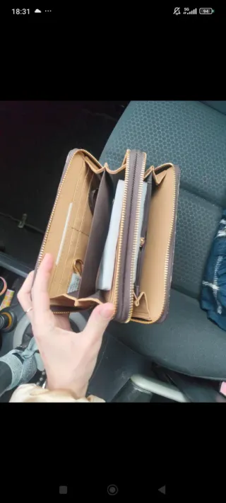 Billetera mujer con estampado