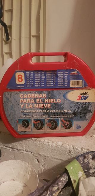 Cadenas para nieve 3CV Talla 8