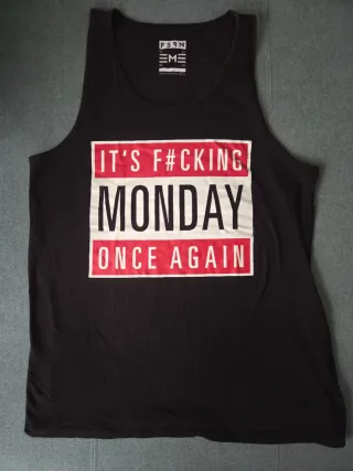 Camiseta tirantes FSBN It's F#cking Monday