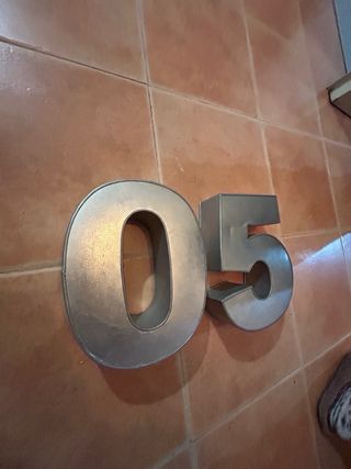 Molde para tartas número 0 y 5. Se venden juntos.