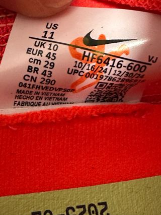 Zapatillas Nike Zoomx Streakfly 2 Talla 45