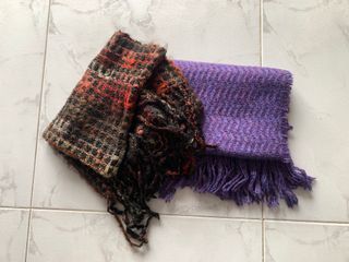 Bufanda de lana diseño moderno