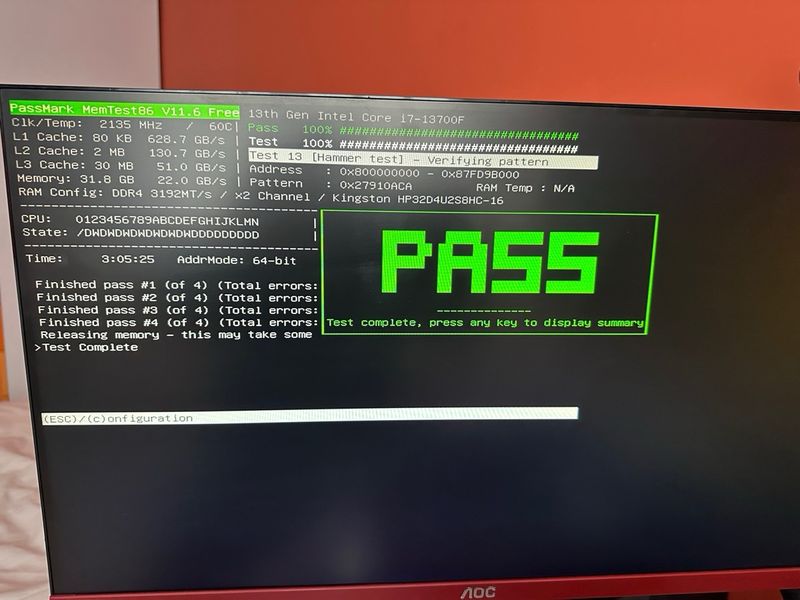Kingston 32GB (2x16GB) DDR4 RAM PC4-3200AA afbeelding 3