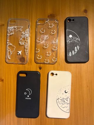 Fundas iPhone SE 2020 (5 unidades)