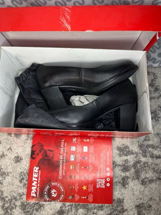 Zapato Panter Modelo Valentina Negro