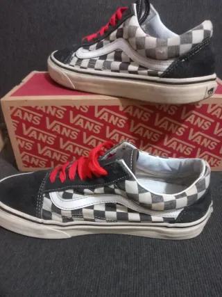 Vans Old Skool Checkered Scarpe Uomo/Donna Tg 39
