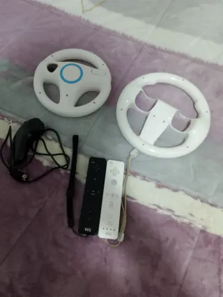 Pack Mandos Nintendo Wii + Volante