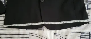 Chaqueta americana traje negra talla L mujer NUEVA