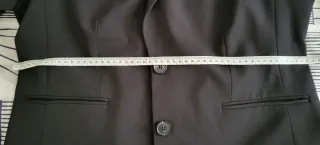 Chaqueta americana traje negra talla L mujer NUEVA