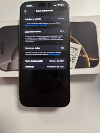 iPhone 16 Pro Max Gris