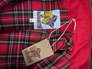 Chaqueta Harrington Roja Talla XS