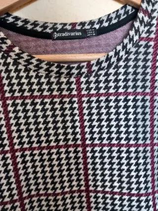 Vestido camisa manga larga Stradivarius talla M 38