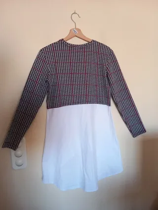 Vestido camisa manga larga Stradivarius talla M 38
