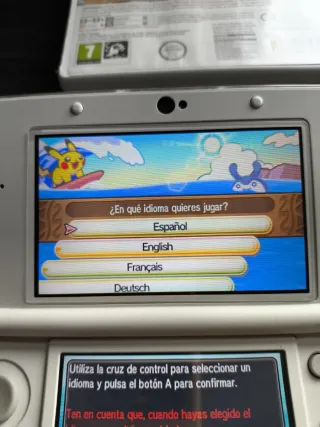 Pokémon Ultra Sol Nintendo 3DS