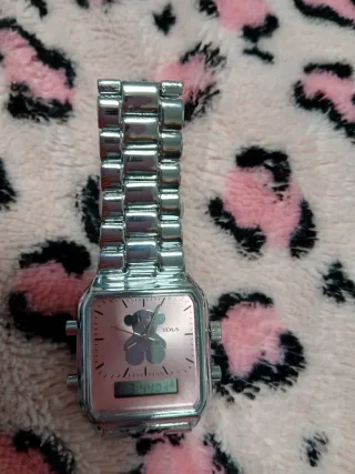 Reloj Lotus Rosa y Plateado