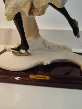 Figura Giuseppe Armani Patinadora Invierno