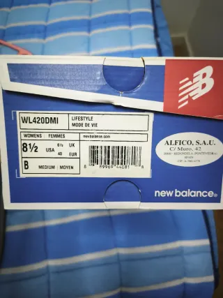 Zapatillas New Balance Mujer Oro/Plata