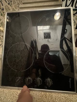 Vitrocerámica y Microondas Poco Uso