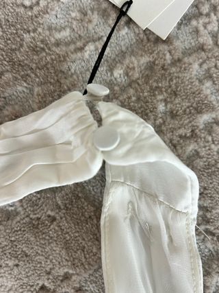 Top Zara Blanco Halter