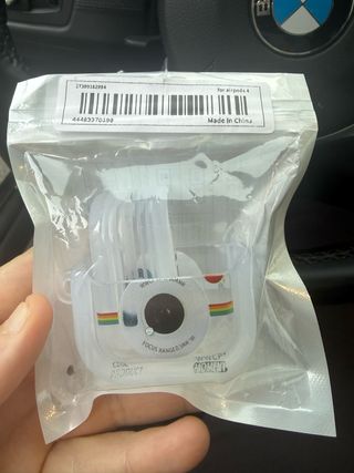 Funda AirPods 4 Diseño Cámara Vintage