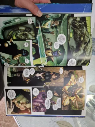 Comic de Thanos de Marvel