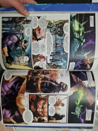Comic de Thanos de Marvel