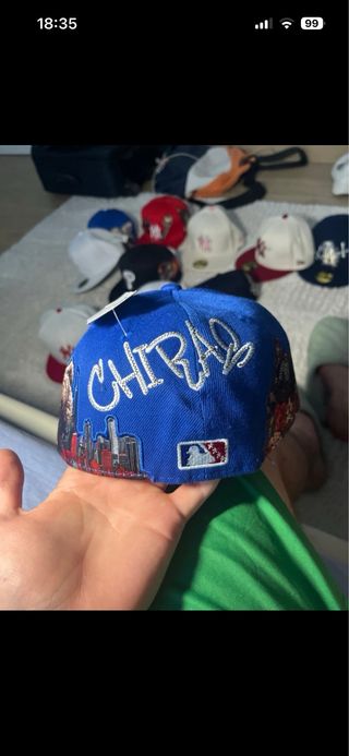 Cappello New Era Blu e Rosso