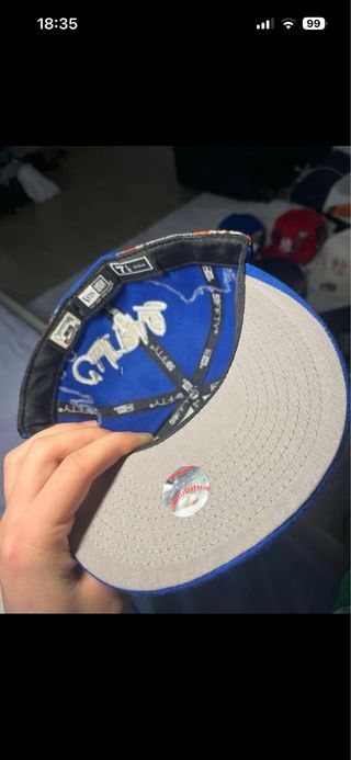 Cappello New Era Blu e Rosso