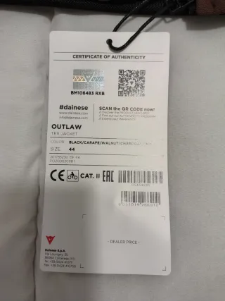 Chaqueta Dainese Outlaw Tex
