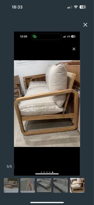 Conjunto Jardín sofa+ mesa Dunein Sklum