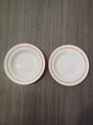 2 Platos Hondos Pickman y Cia Medalla Oro