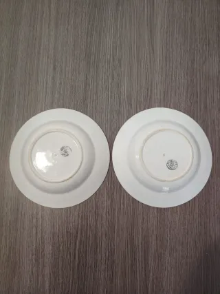 2 Platos Hondos Pickman y Cia Medalla Oro