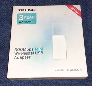 Mini Adaptador WiFi 300Mbps TP-LINK TL-WN823N