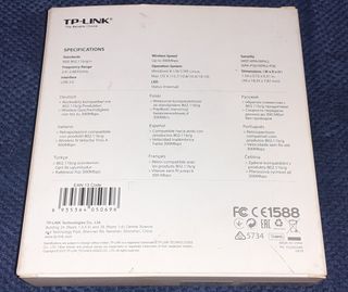 Mini Adaptador WiFi 300Mbps TP-LINK TL-WN823N