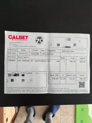 Samsung TV Full HD 32 pulgadas