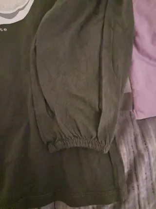 Maglia bambina maniche lunghe cigni