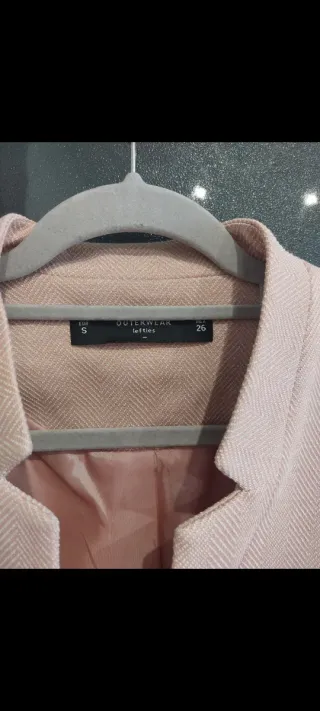 Chaqueta entretiempo rosa