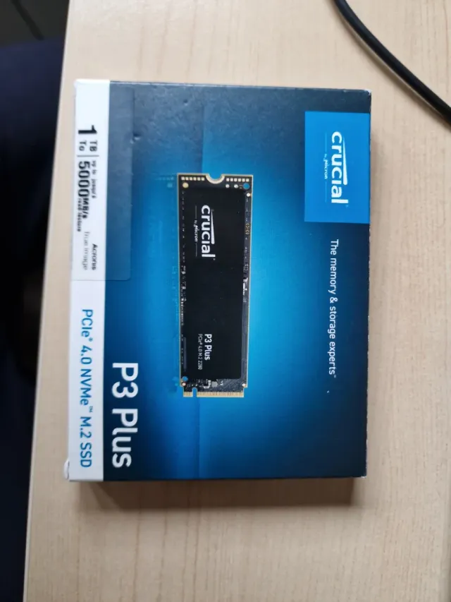 Crucial P3 Plus 1TB PCIe 4.0 NVMe M.2 SSD