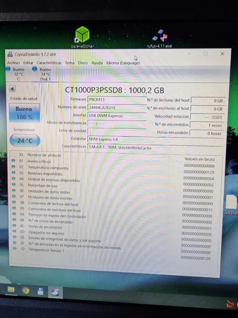 Crucial P3 Plus 1TB PCIe 4.0 NVMe M.2 SSD afbeelding 3