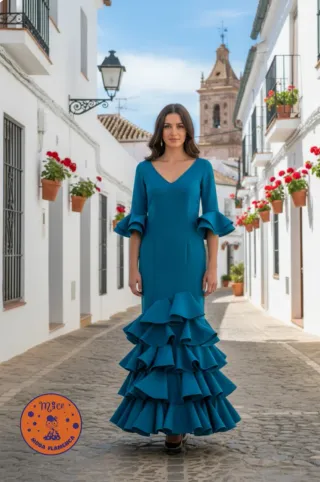 Traje Flamenca básico Mujer. Consultar stock